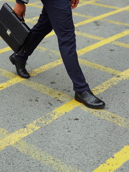 man walking